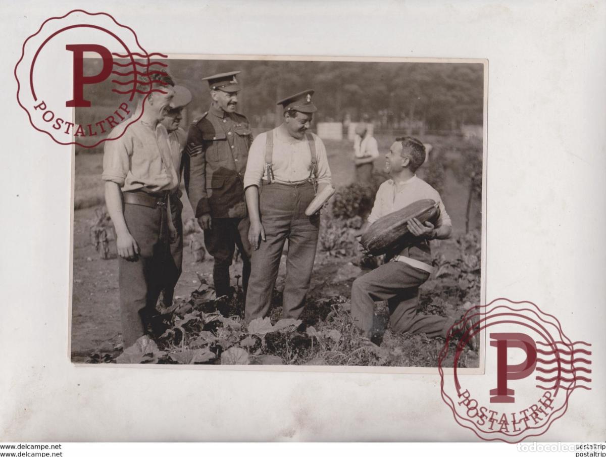 Antique Photography: PREPARING SERVING SOLDIERS FOR CIVIL LIFE +- 20*15CM Fonds Victor FORBIN 1864-1947