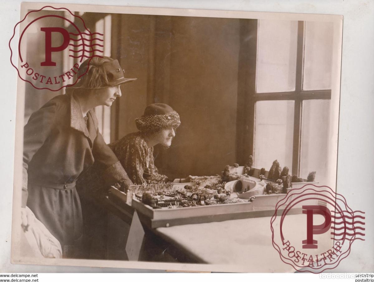 Antique Photography: MODEL GARDENS +- 25*20CM Fonds Victor FORBIN 1864-1947