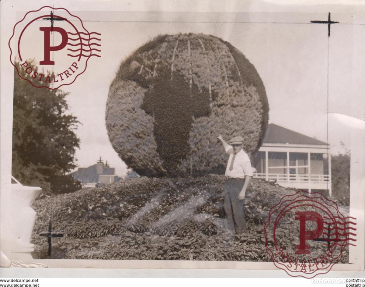 Fotografia antiga: MONDE EN FLEURS +- 21*15CM Fonds Victor FORBIN 1864-1947