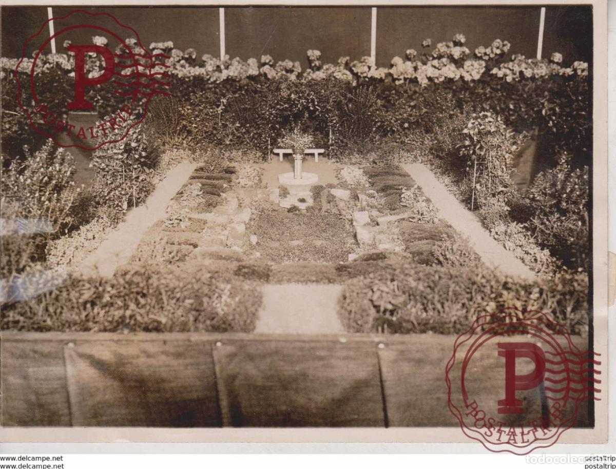 Fotografia antiga: BERLIN AUTUMN FLOWER SHOW FUNKHAUS RADIO HALL +- 18*13CM Fonds Victor FORBIN 1864-1947