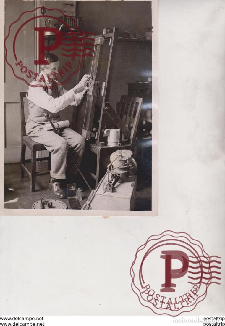 Antique Photography: SERGEANT GERK DOOR LOCK DEVICE SHELL SHOCK 20*15CM Fonds Victor FORBIN 1864-1947