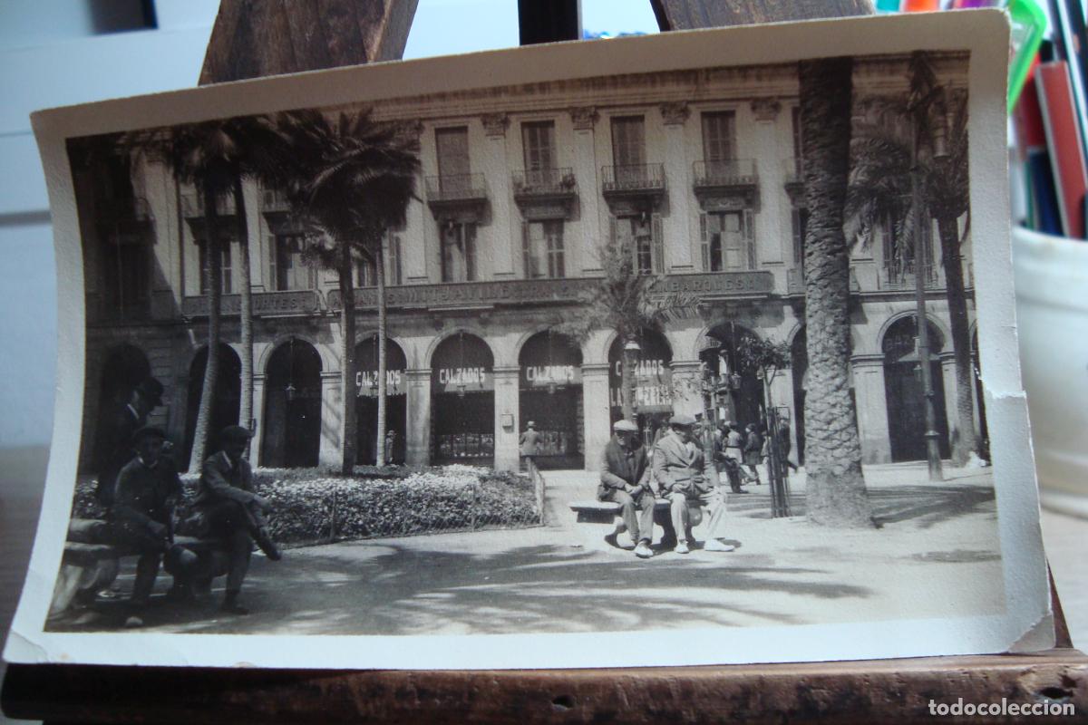 Fotograf&iacute;a antigua: ANTIGUA FOTOGRAFIA PLAZA FRANCESC MACIA BARCELONA A&Ntilde;OS 30?
