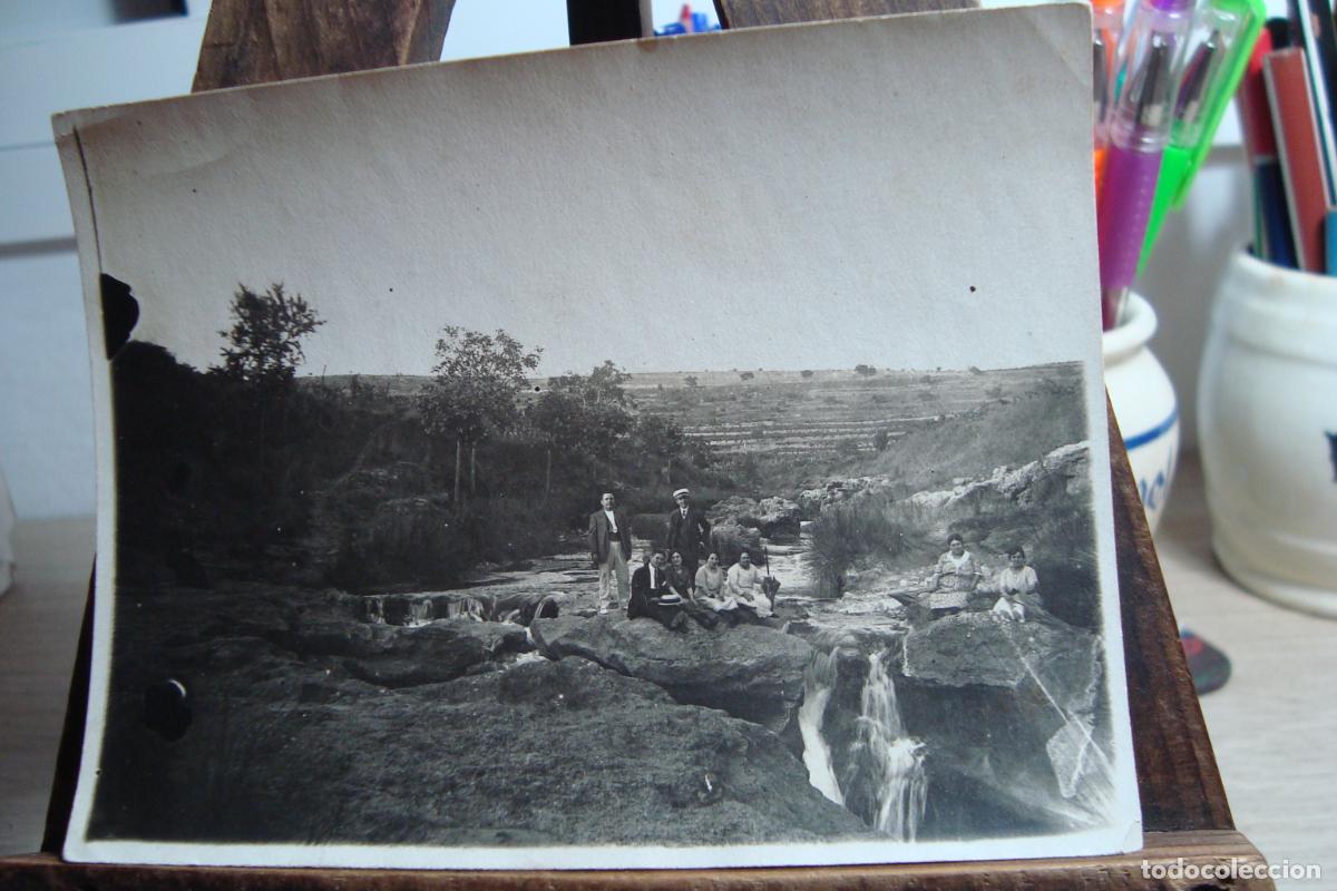 Fotograf&iacute;a antigua: ANTIGUA FOTOGRAFIA PERSONAS EN PELAG DE LES DEUS. SANT GIUSTI MEDIONA BARCELONA A&Ntilde;OS 20.30