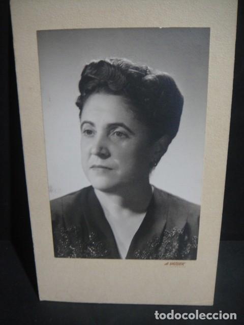 Fotograf&iacute;a antigua: fotografia de se&ntilde;ora - estudio a. yazbek , mexico