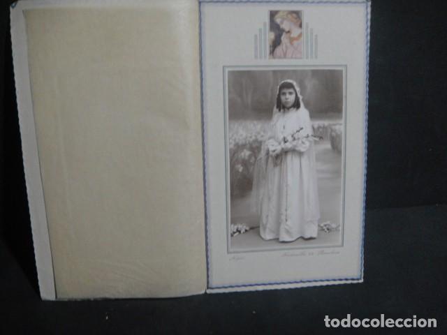 Fotograf&iacute;a antigua: fotografia de 1&ordf; comunion - estudio niepce , barcelona , a&ntilde;o 1941