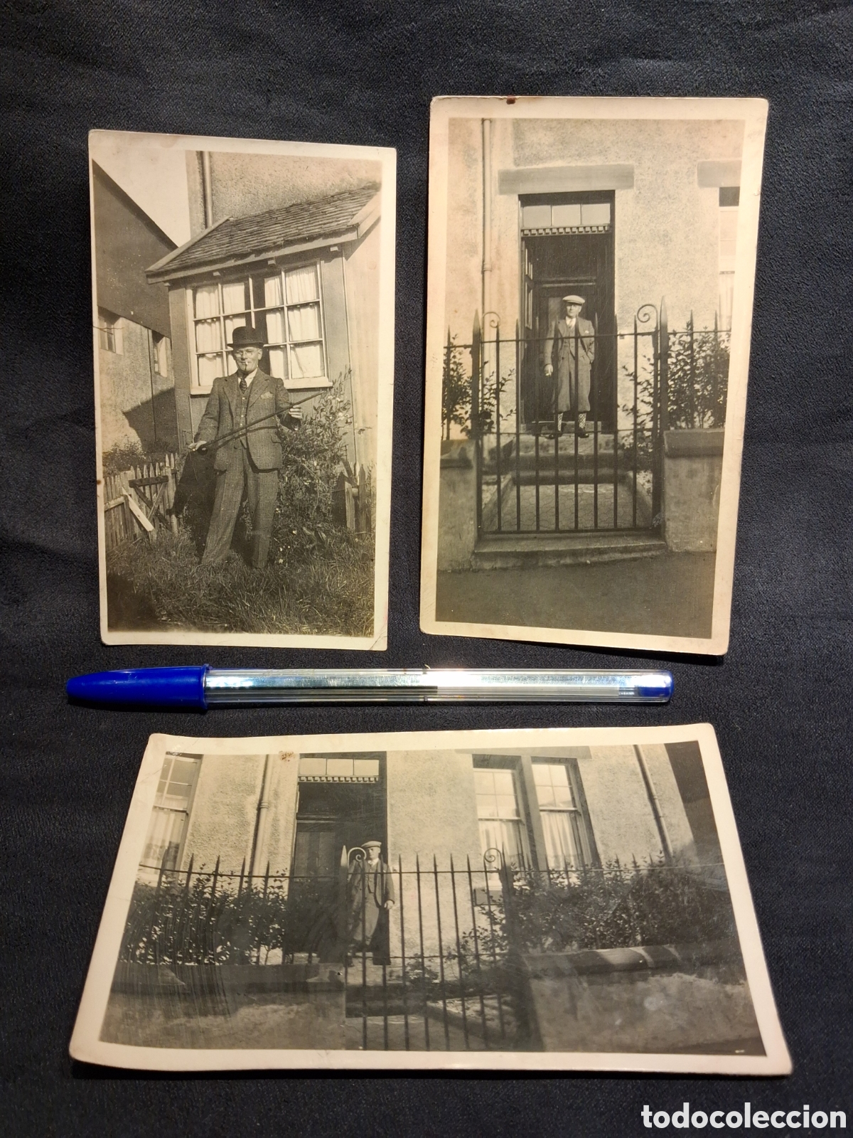 Fotograf&iacute;a antigua: LOTE 3 FOTOGRAF&Iacute;AS ANTIGUAS SE&Ntilde;OR ESCOC&Eacute;S PP S. XX