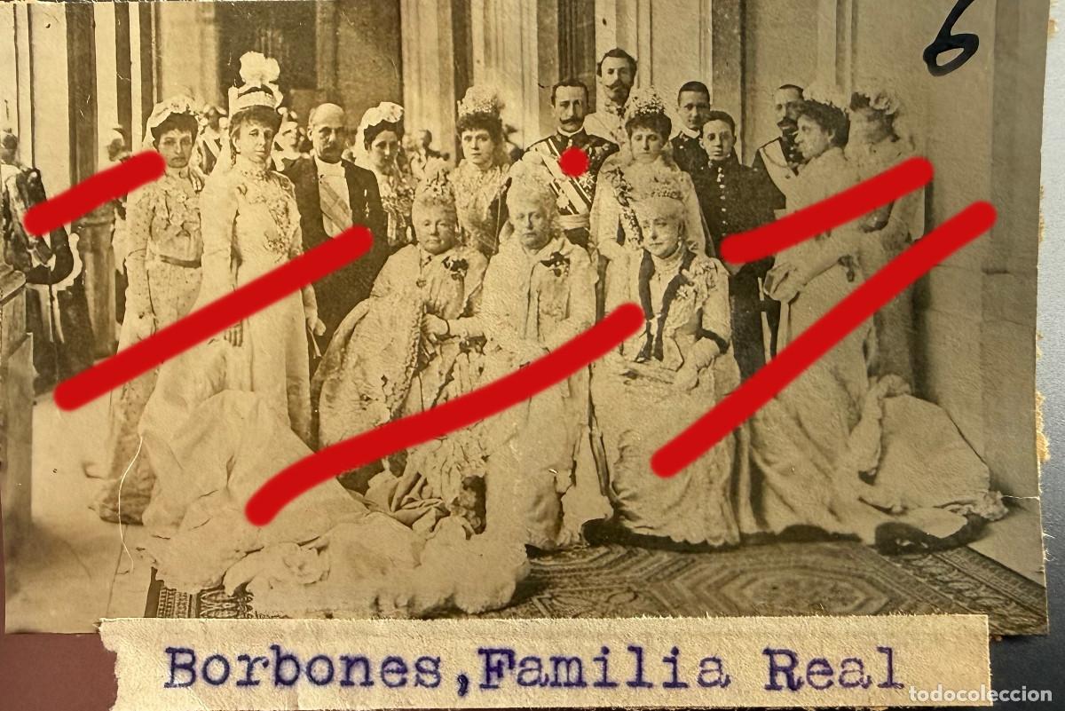 Fotografia antica: Familia Real Borbones - Fotograf&iacute;a Antigua
