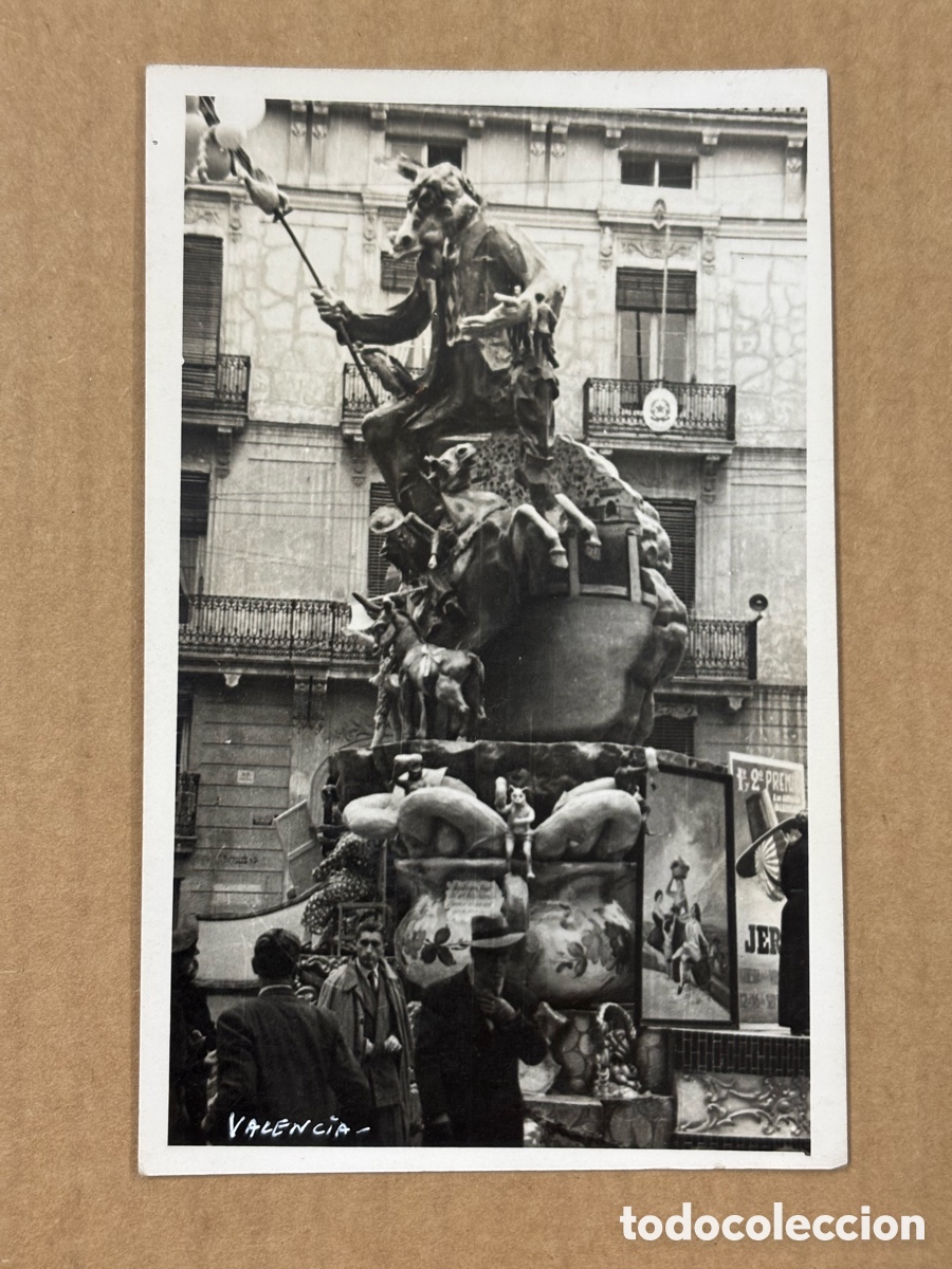 Photographie ancienne: VALENCIA, FALLAS, ANTIGUA FOTOGRAFIA