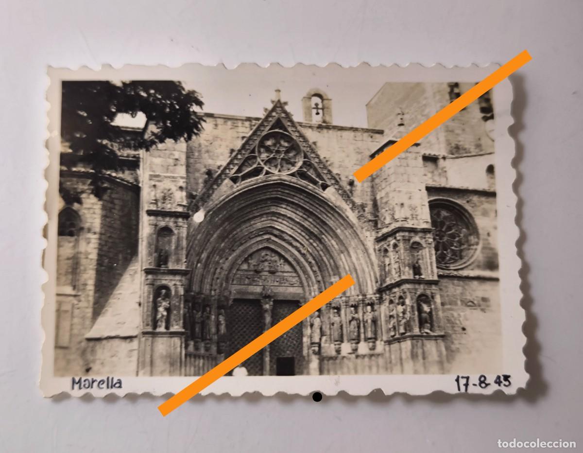 Fotograf&iacute;a antigua: Antigua fotograf&iacute;a. Morella Castell&oacute;n. A&ntilde;os 40