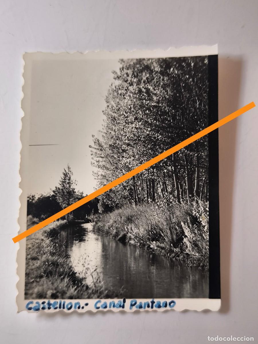 Fotograf&iacute;a antigua: Antigua fotograf&iacute;a. Canal. Castell&oacute;n. A&ntilde;os 50.