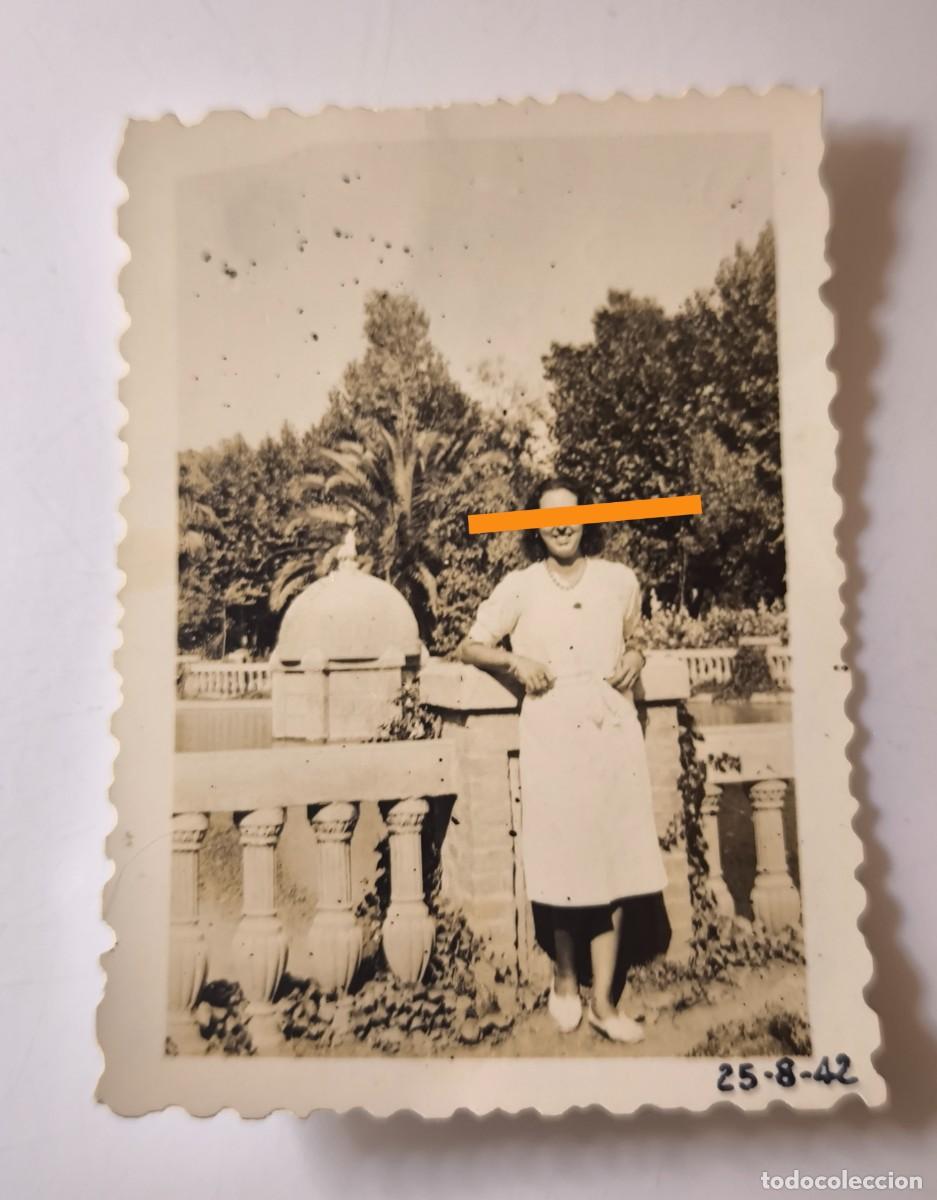 Antique Photography: Antigua fotograf&iacute;a. Estanque. Castell&oacute;n. A&ntilde;o 1942