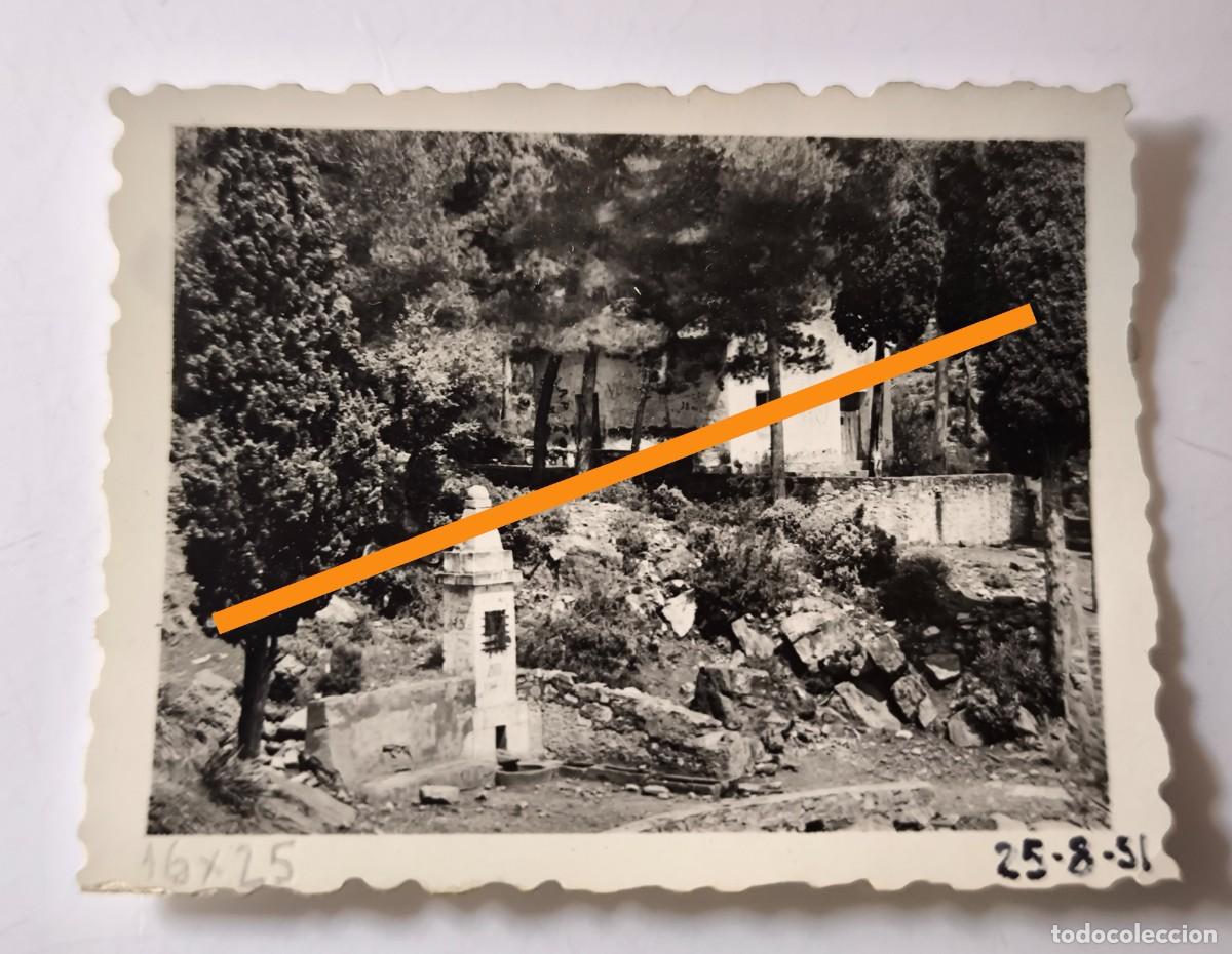 Fotograf&iacute;a antigua: Antigua fotograf&iacute;a. Desierto Las Palmas. Benicassim. Castell&oacute;n. A&ntilde;os 50.