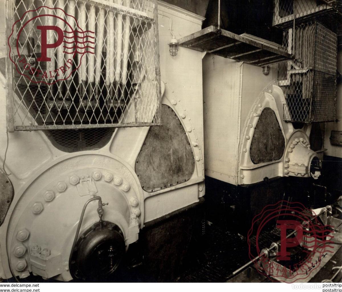 Fotograf&iacute;a antigua: USS COLORADO THE TWO PROPELLER MOTORS BATTLESHIP 24*18CM Fonds Victor FORBIN 1864-1947