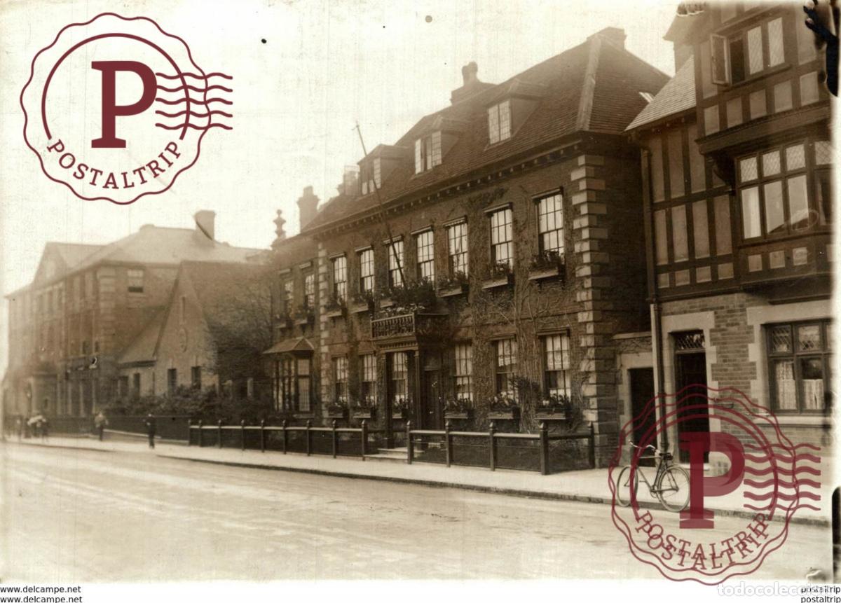 Alte Fotografie: STRATFORD ON AVON SHAKESPEARES BIRTHDAY 16*12 CM Fonds Victor FORBIN 1864-1947