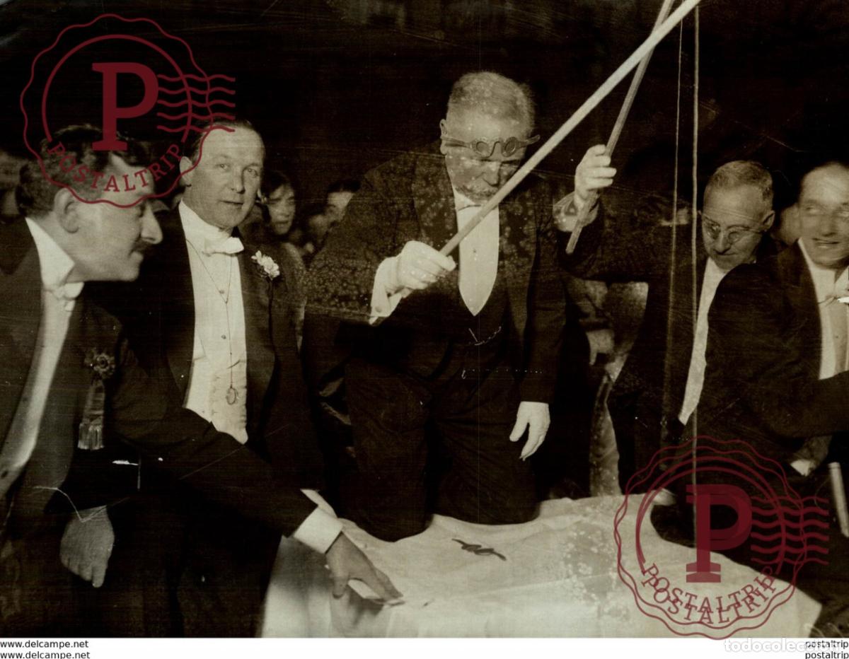 Alte Fotografie: FISHING ANGLING FOR PARTNERS 21*16 CM Fonds Victor FORBIN 1864-1947