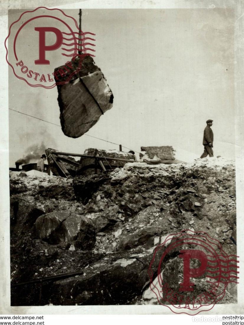 Fotograf&iacute;a antigua: ,21*16cm MINERIA, MINIERE, MIJNBOUW, BERGBAU Fonds Victor FORBIN 1864-1947