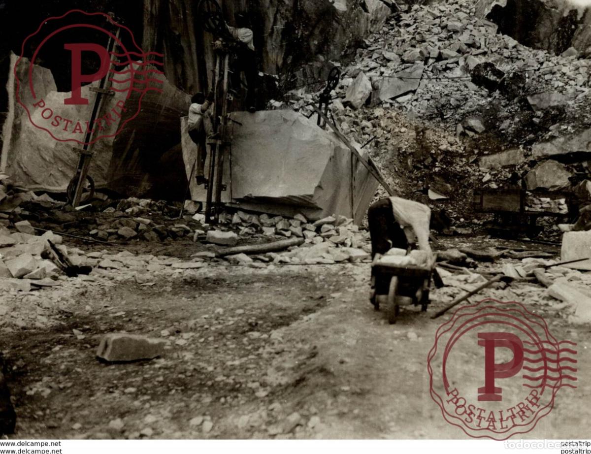 Fotograf&iacute;a antigua: MINERS 21*16cm MINERIA, MINIERE, MIJNBOUW, BERGBAU Fonds Victor FORBIN 1864-1947