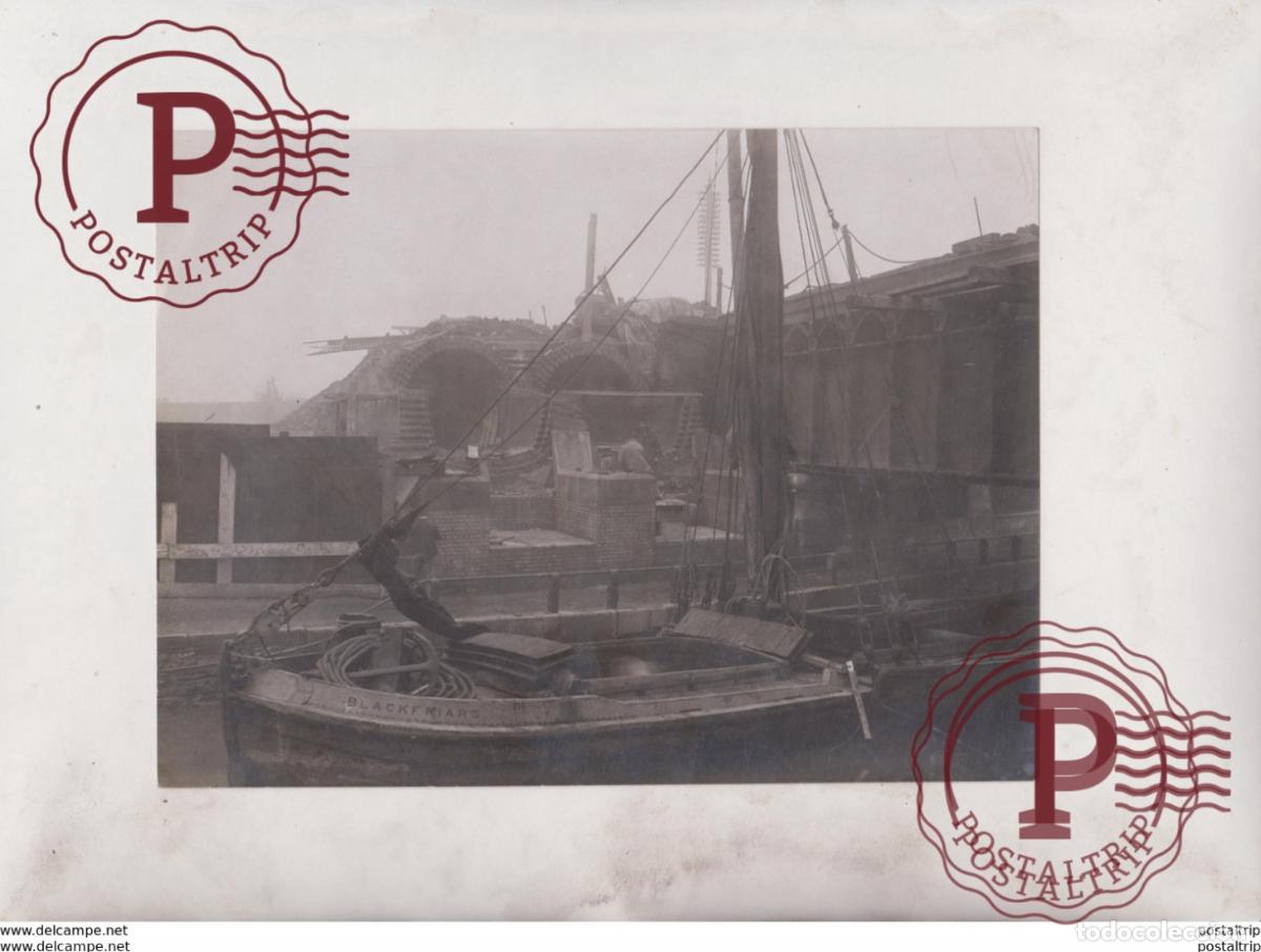 Fotograf&iacute;a antigua: BLACKFRIARS 20*15 CM Fonds Victor FORBIN 1864-1947