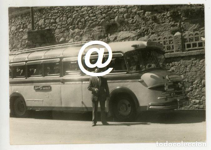 Fotografia antiga: FOTO AUTOCAR COMPA&Ntilde;IA SAN PANCRACIO