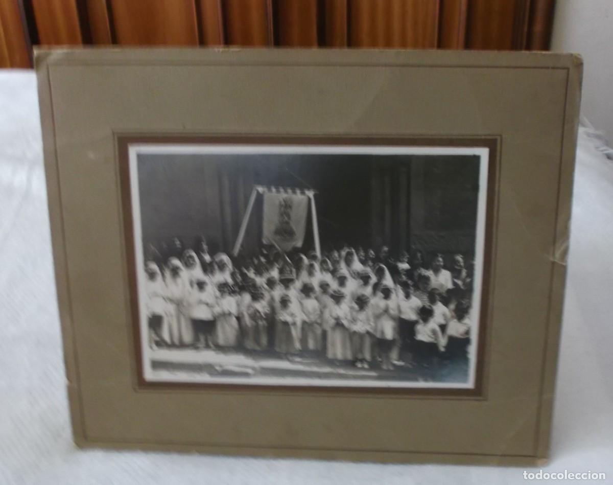 Fotograf&iacute;a antigua: fotografia ni&ntilde;as primera comunion a&ntilde;os 30