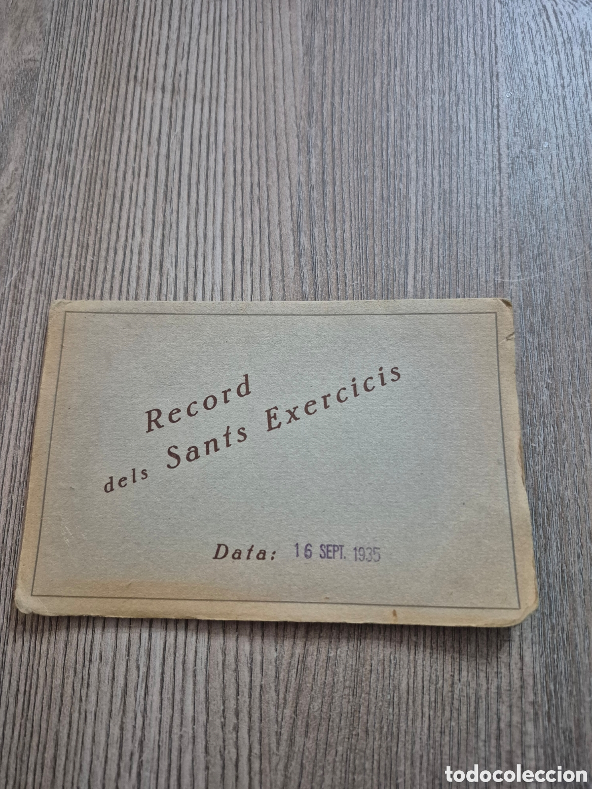 Fotograf&iacute;a antigua: Record dels Sants Exercicis - 11.06.1935 -Foto Llu&iacute;s Batlle - Barcelona (St.A,)