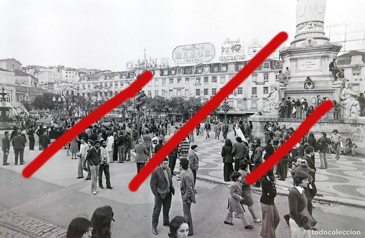 Fotograf&iacute;a antigua: Portugal 25 Abril 1974 &ndash; Revoluci&oacute;n de los Claveles / Revolu&ccedil;&atilde;o dos Cravos &ndash; Negativo Celuloide