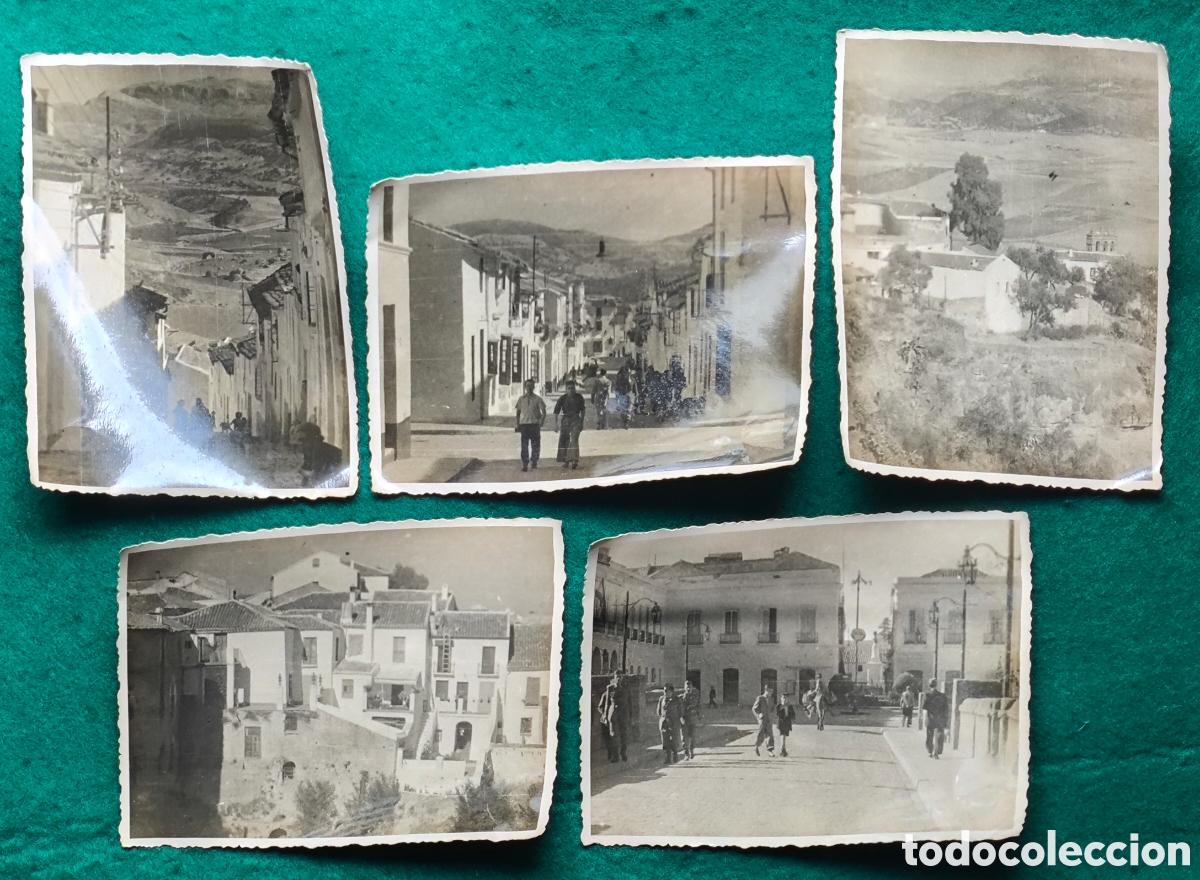 Alte Fotografie: RONDA FOTOGRAF&Iacute;A LOTE 5 M&Aacute;LAGA C. 1955