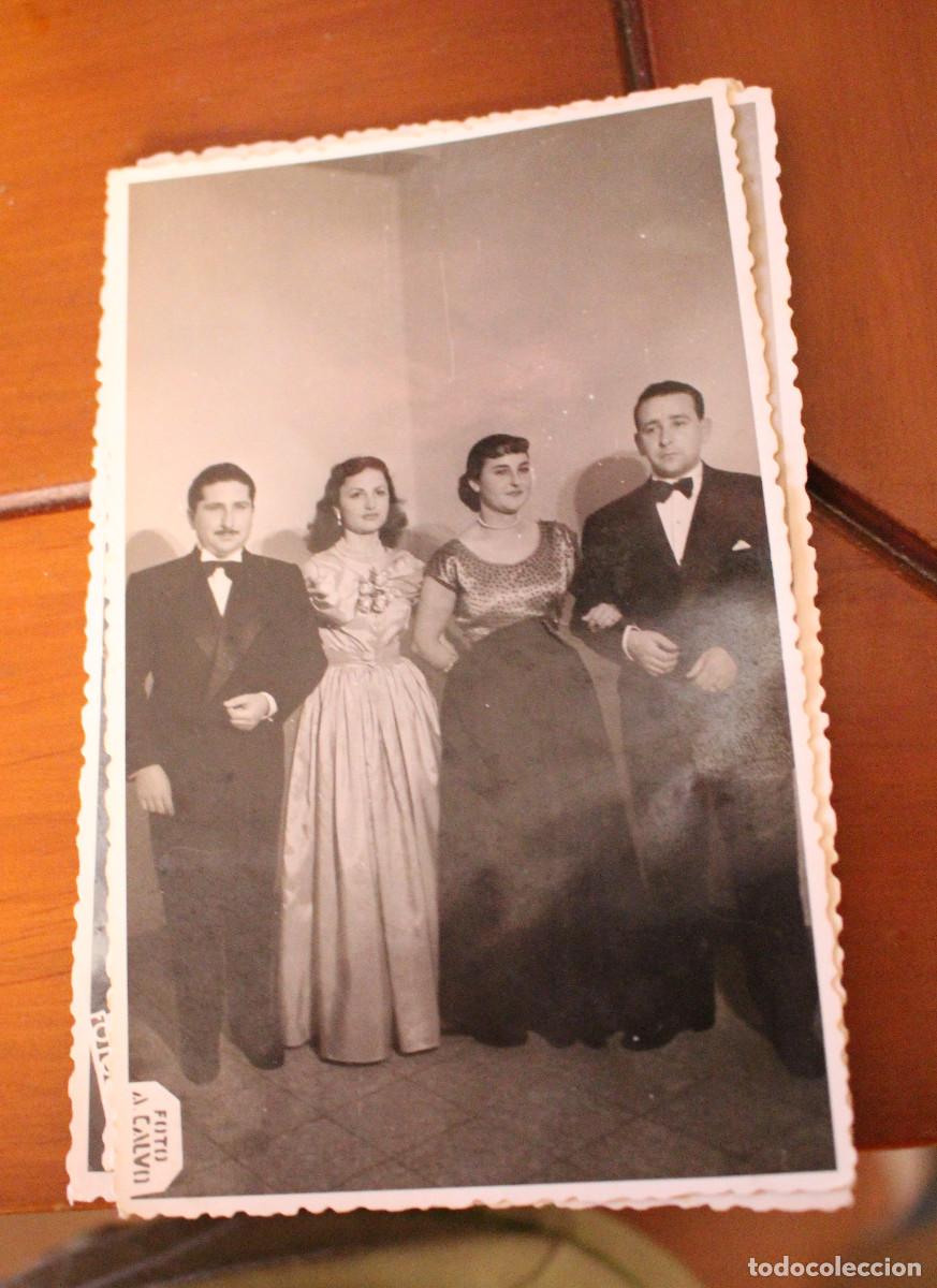 Alte Fotografie: Puesta de largo. Valencia. 1951. Fotograf&iacute;a de Antonio Calvo.