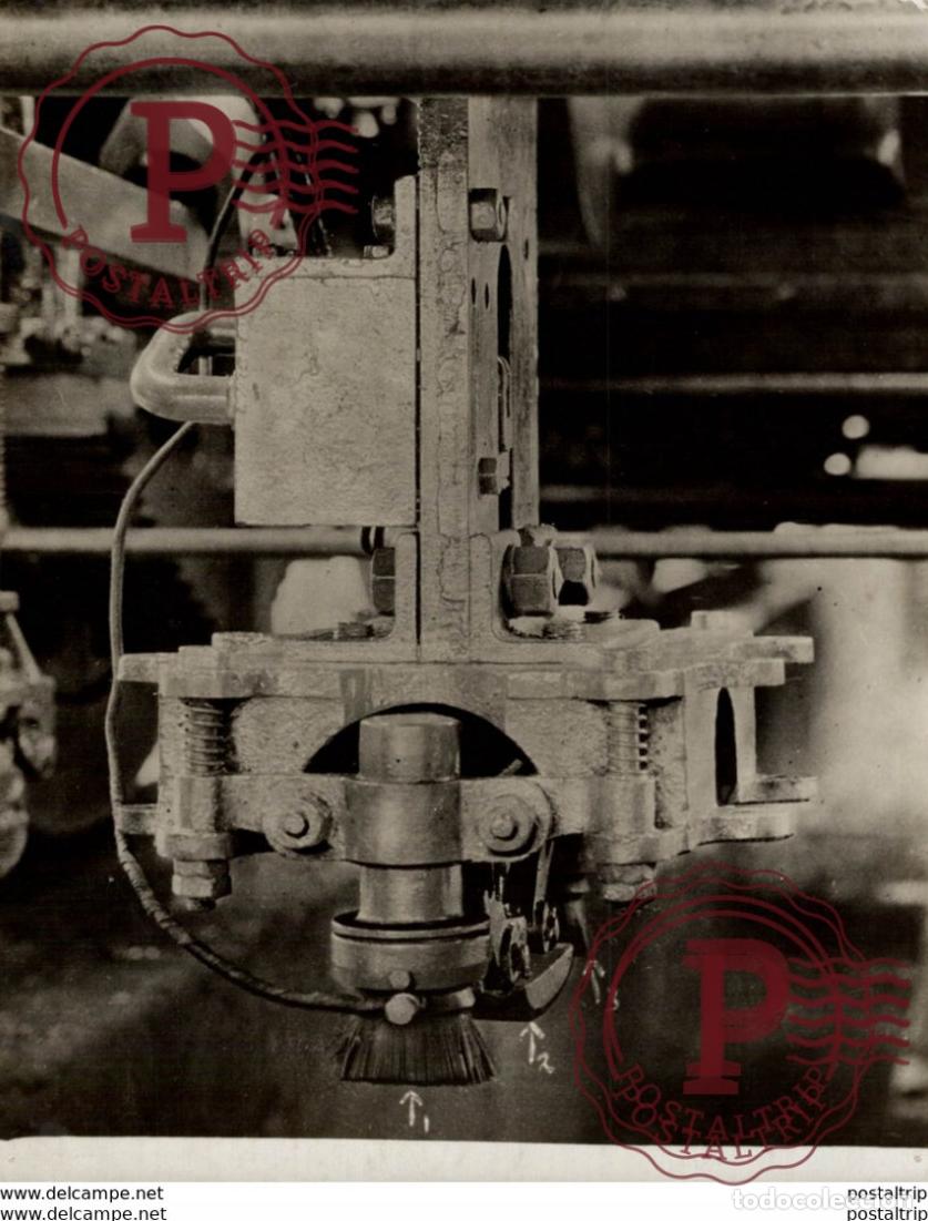 Fotografia antiga: RAVENS NEW METHOD OF AUTOMATIC SIGNALLING RAILWAY TRAIN TREN CHEMIN DE FER 21*16CM Fonds Victor FORB