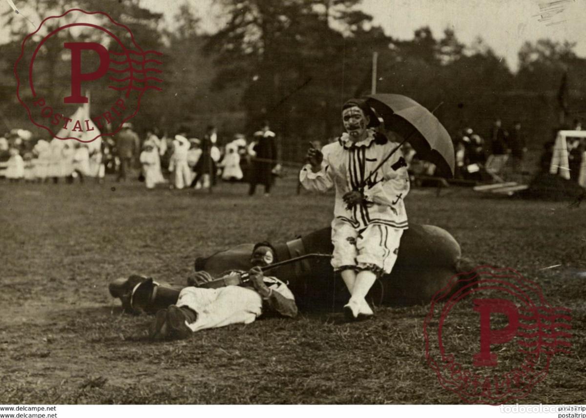 Fotografia antiga: MILITARY FETE ALDERSHOT COMIC FEATS ON HORSEBACK +++- 16*12CM&nbsp;Fonds Victor FORBIN 1864-1947