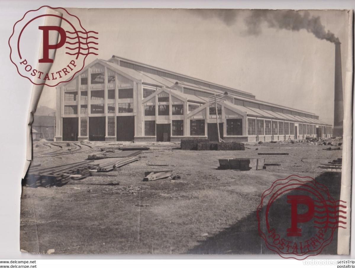 Alte Fotografie: RAILWAY STATION WHERE???? +- 27*20CM&nbsp;Fonds Victor FORBIN 1864-1947