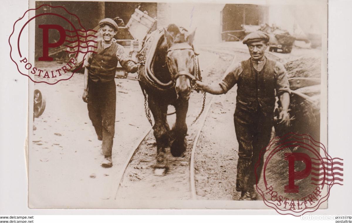 Fotografia antiga: MINING CATASTROPHE SOUTH WALES MINE MINING MINES MINA 18*13CM Fonds Victor FORBIN 1864-1947