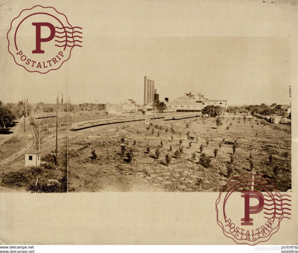 Fotograf&iacute;a antigua: MILL CUBA AGRICULTURE LANDBOUW AGRICULTURA 25*20CM Fonds Victor FORBIN 1864-1947