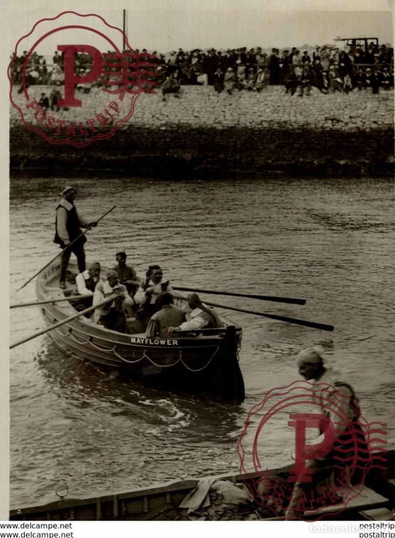 Fotograf&iacute;a antigua: MAYFLOWER PASEANT SOUTHAMPTON CARNIVAL 20*15CM Fonds Victor FORBIN 1864-1947