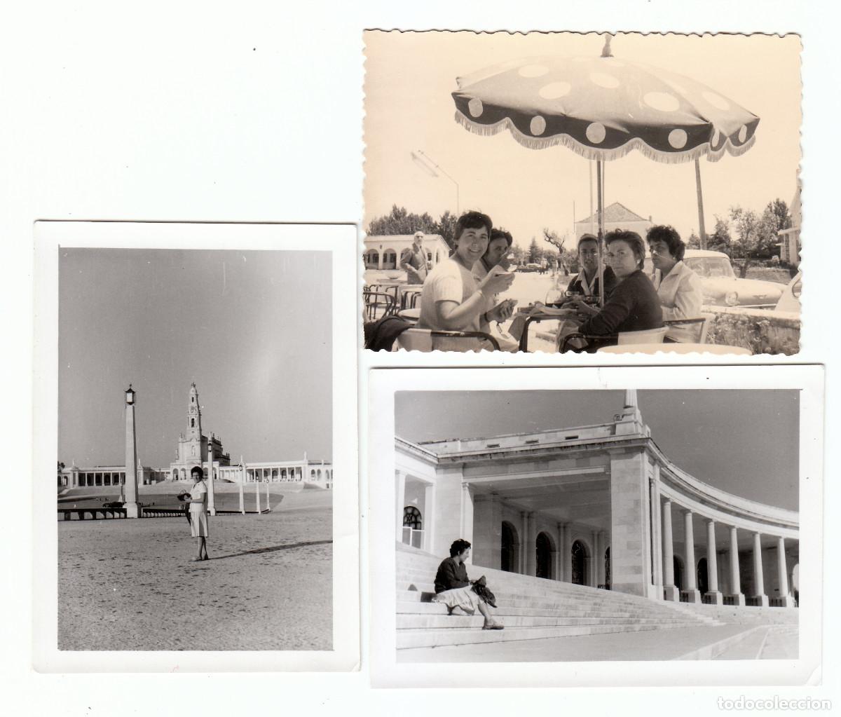 Fotograf&iacute;a antigua: Lote 3 fotos. Portugal. Fatima. A&ntilde;os 60 pc