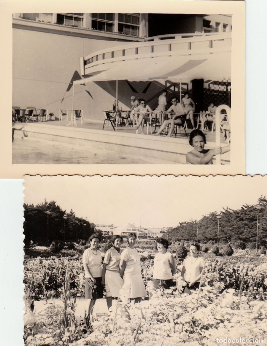Fotograf&iacute;a antigua: Lote 2 fotos. Portugal. Estoril. A&ntilde;os 60 pc