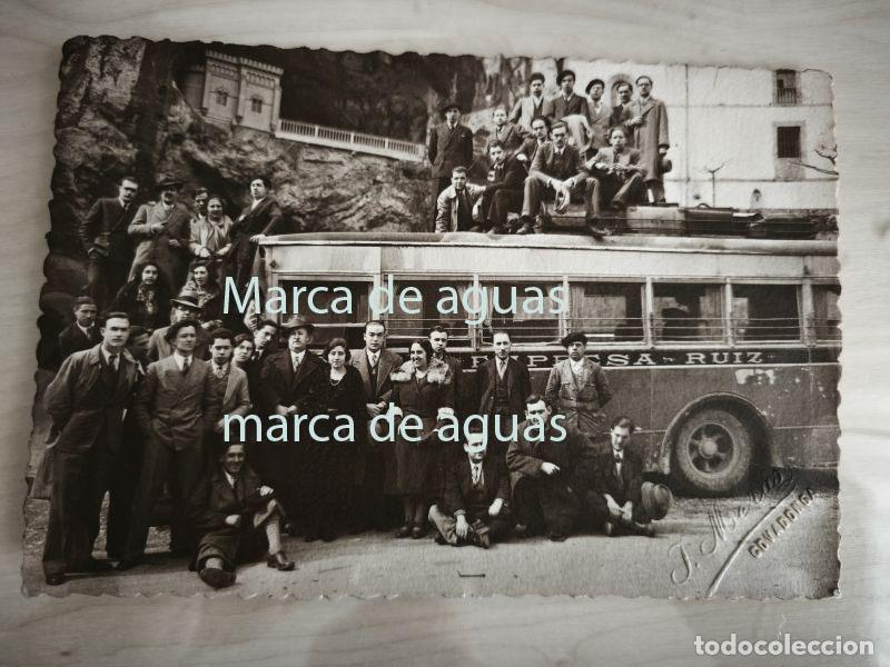 Fotograf&iacute;a antigua: Fotograf&iacute;a de J. Meras (Covadonga).Excursi&oacute;n principio S.XX. 17 x 11,5 cms.