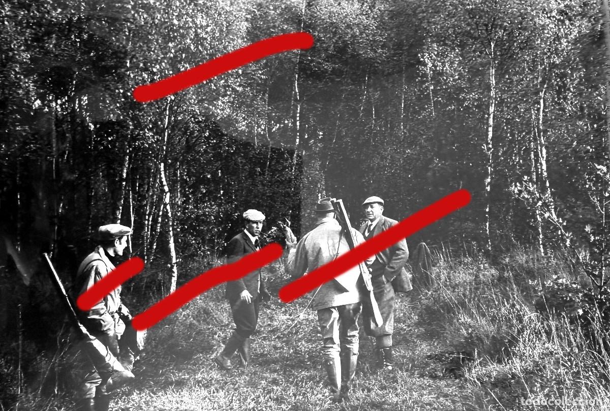 Fotografia antiga: Don Juan de Borb&oacute;n y Battenberg de Caceria - FOTOGRAF&Iacute;A ANTIGUA