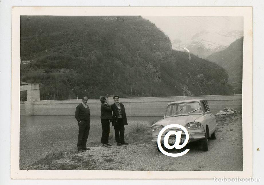 Fotograf&iacute;a antigua: FOTO COCHE CITROEN DYNAM MATRICULA BARCELONA