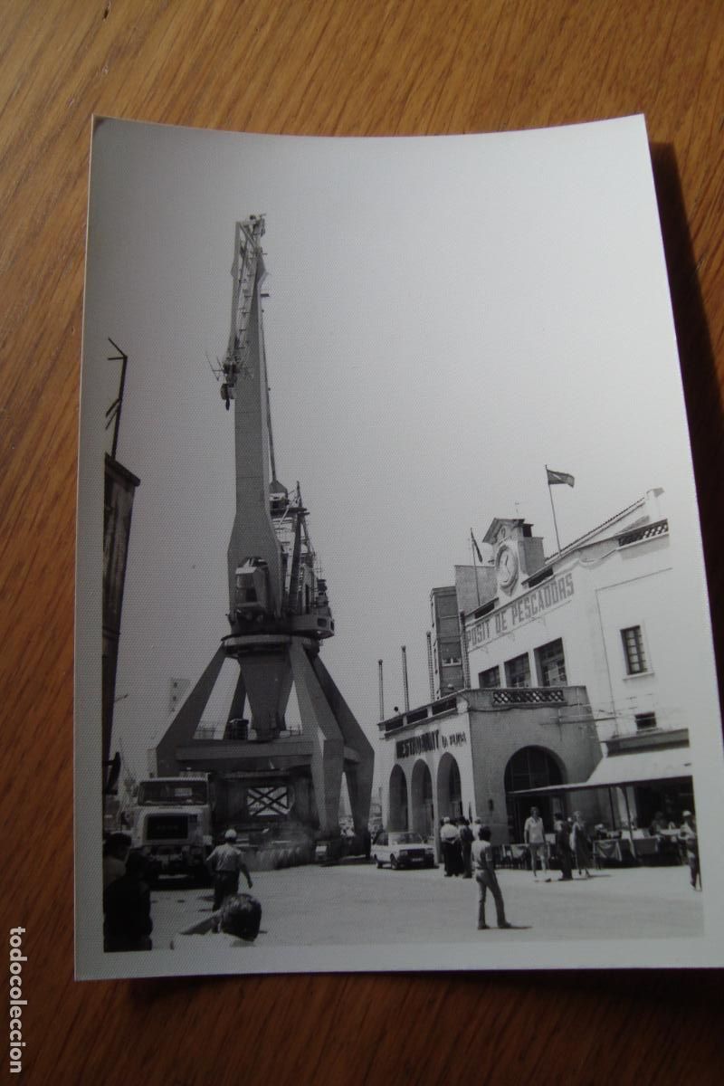 Fotograf&iacute;a antigua: ANTIGUA FOTOGRAFIA RESTAURANTE LA PUDA- DEPOSITO DE PESCADO. FOTO CHINCHILLA TARRAGONA A&Ntilde;OS 70?