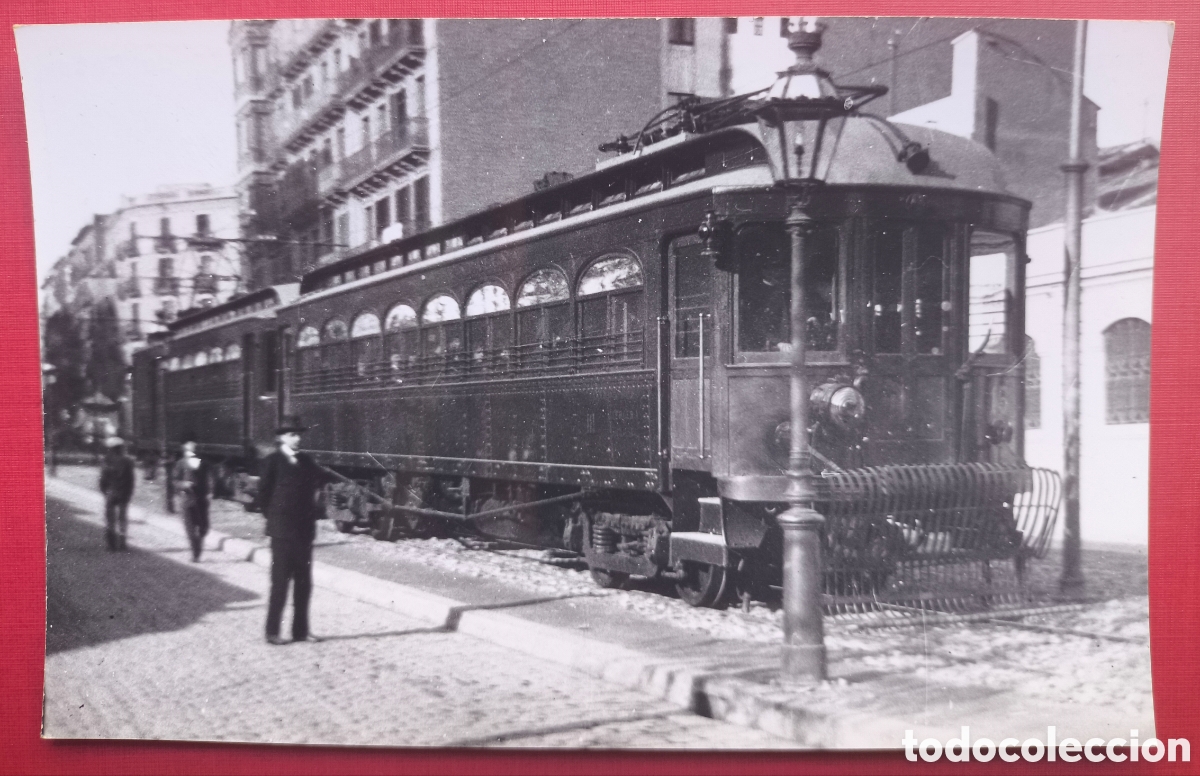 Fotograf&iacute;a antigua: BARCELONA FF CC CATALANES ESTACI&Oacute;N CALLE BALMES FOTOGRAF&Iacute;A NUMULITE ARXIU CUY&Aacute;S