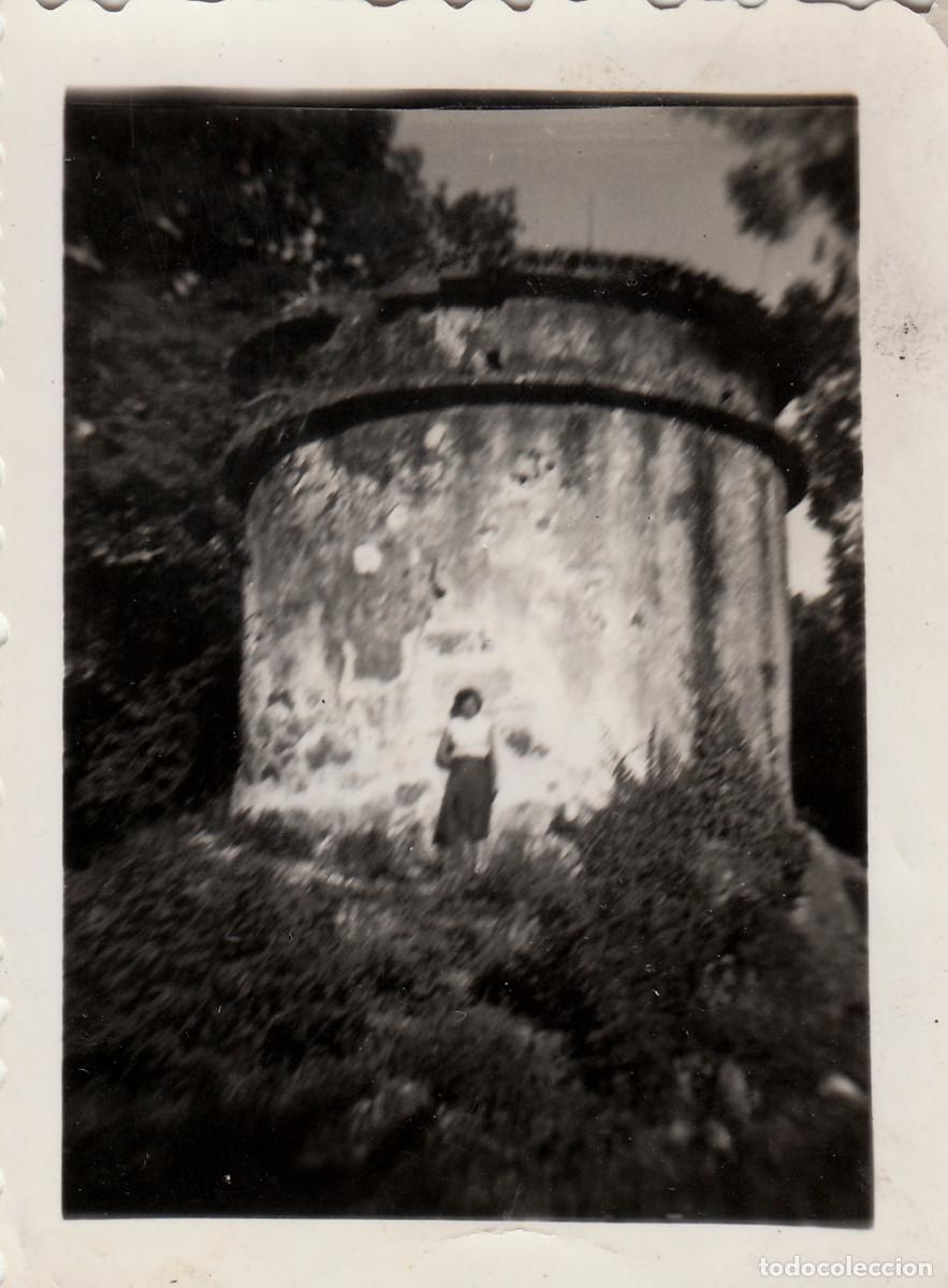 Fotograf&iacute;a antigua: Vigo. Palomar Parque de Castrelo?. A&ntilde;os 40 pc