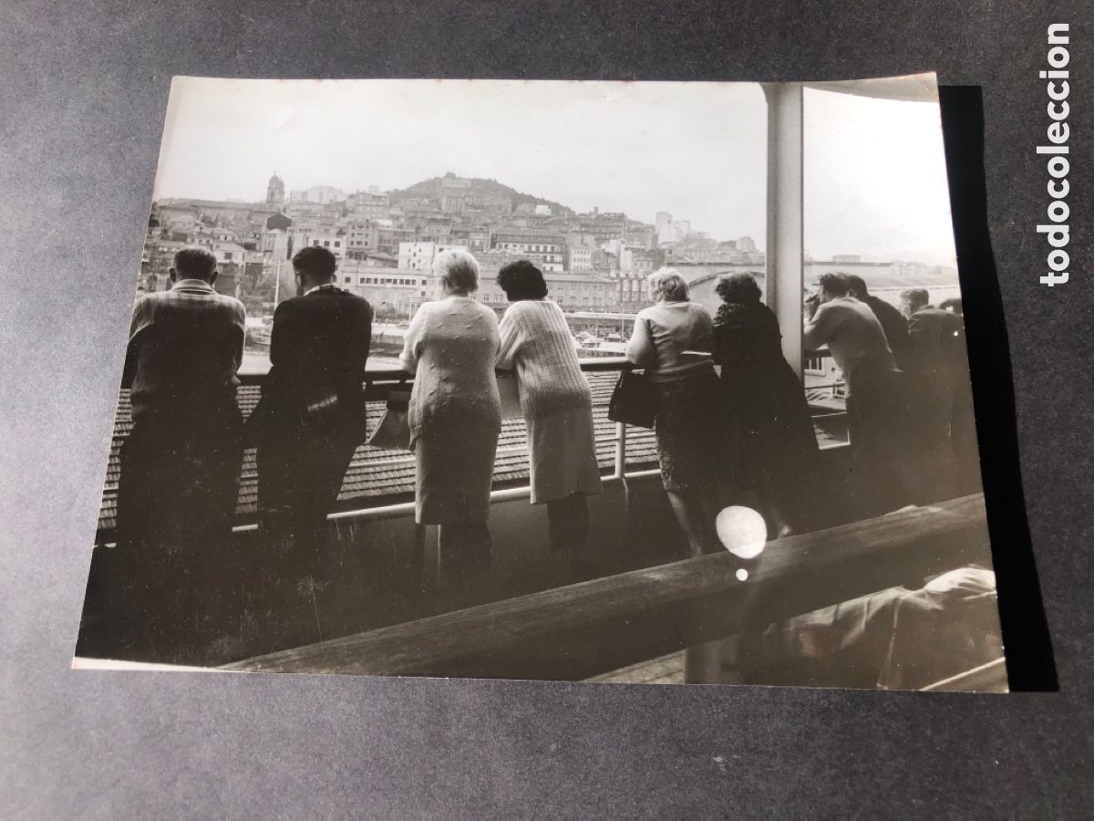 Fotografia antica: Antigua y rara foto de la ciudad de VIGO