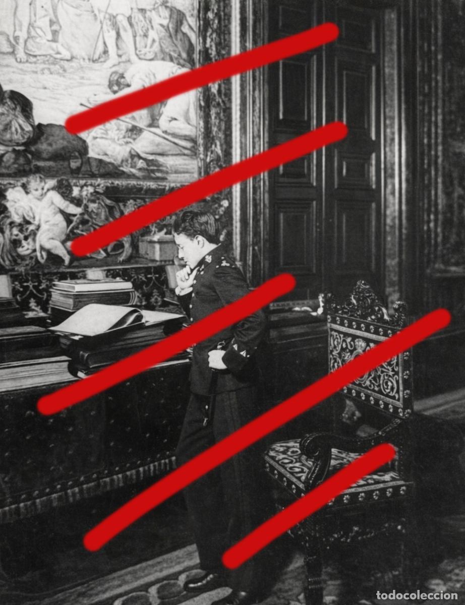 Fotograf&iacute;a antigua: Alfonso XIII de Joven - Fotograf&iacute;a Antigua