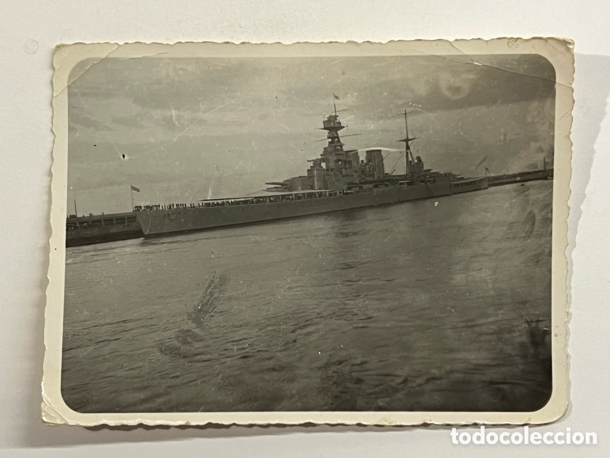 Fotograf&iacute;a antigua: CARTAGENA Y LA REP&Uacute;BLICA.. Fotograf&iacute;a Escuadrilla de destructores. Laboratorio Abellan (h.1937?)