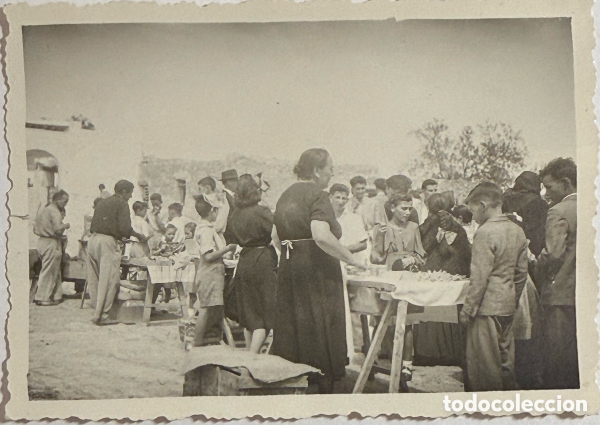 Fotograf&iacute;a antigua: Ibiza venta mercadillo.a&ntilde;os 50