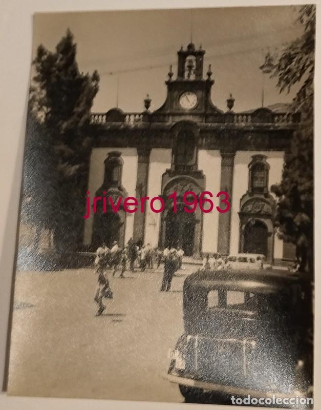Fotograf&iacute;a antigua: TEROR, GRAN CANARIA, A&Ntilde;OS 50, BASILICA NTRA.SRA.DEL PINO, 85X115MM