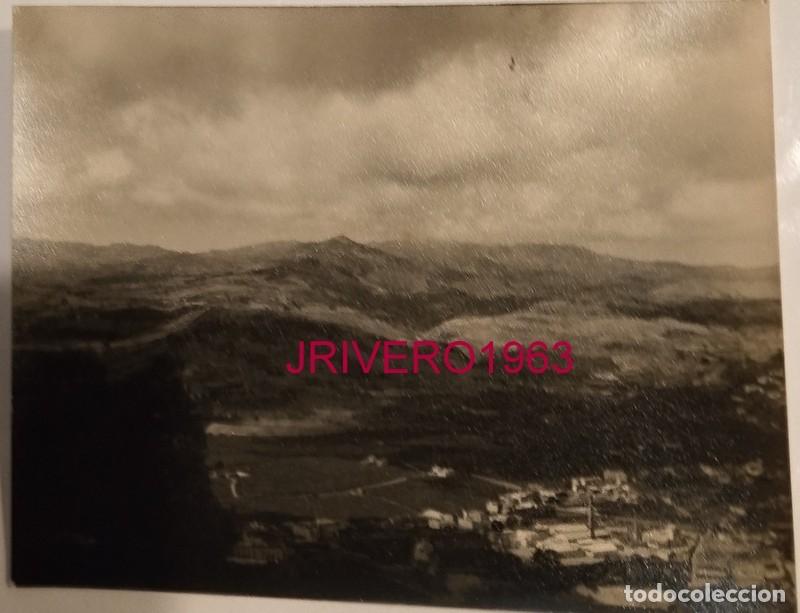 Fotograf&iacute;a antigua: A&Ntilde;OS 50, VISTA AEREA DESDE EL OESTE DE LAS MONTA&Ntilde;AS, GRAN CANARIA, 115X80MM