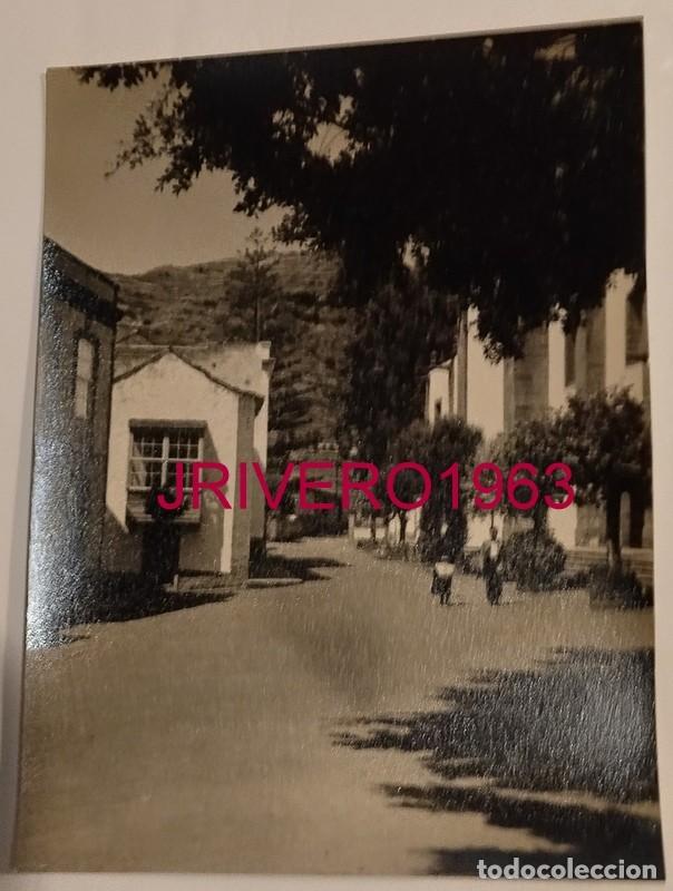 Fotograf&iacute;a antigua: A&Ntilde;OS 50, CAMINO DE LA IGLESIA, TEROR,GRAN CANARIA, 115X80MM