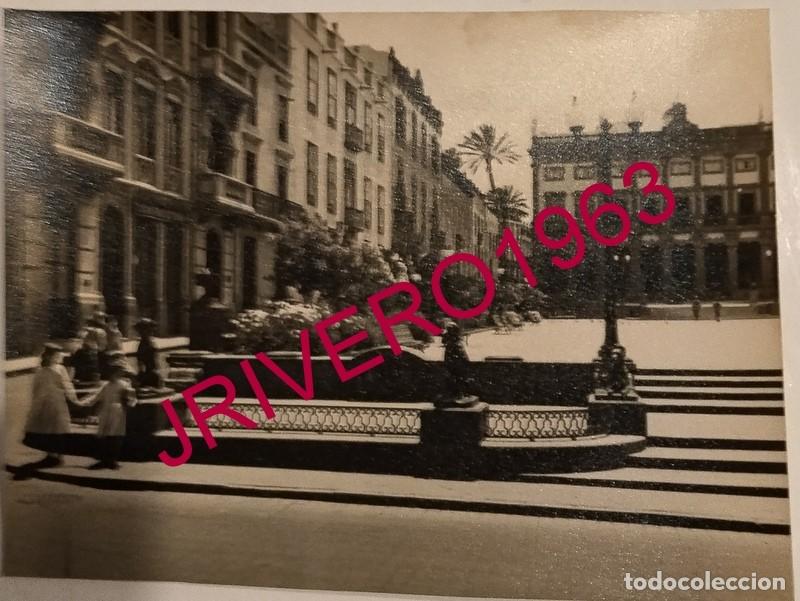 Fotograf&iacute;a antigua: A&Ntilde;OS 50, PLAZA DE SANTA ANA, GRAN CANARIA, 115X80MM